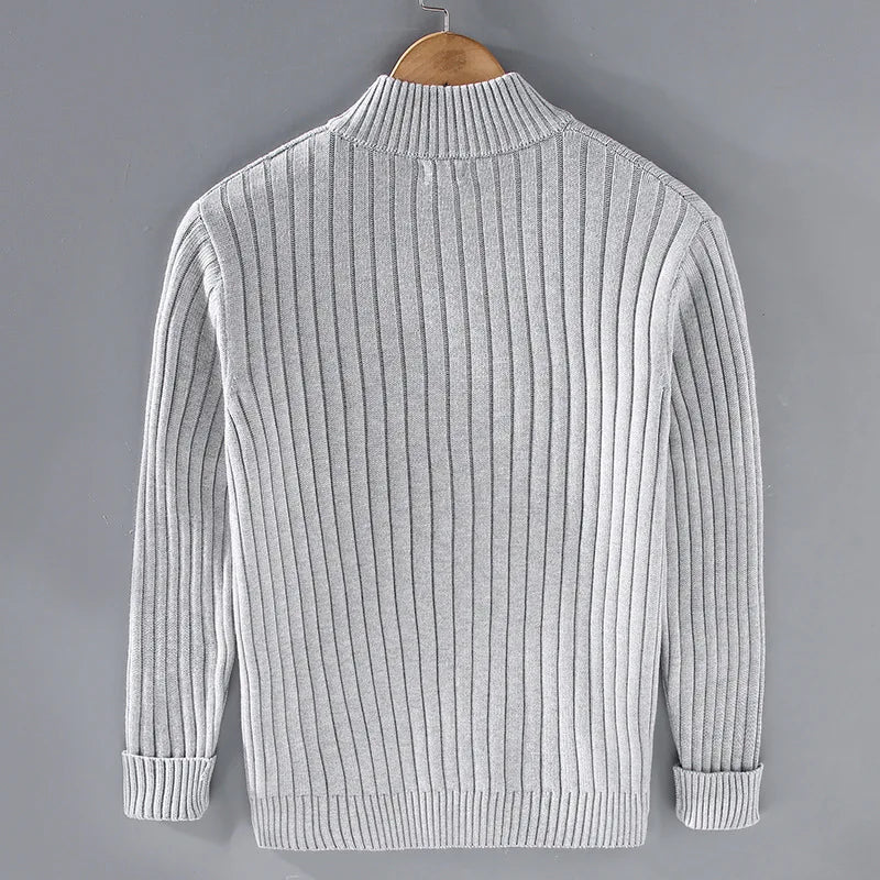 Massimo Merino Zip Strickjacke